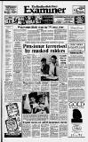 Huddersfield Daily Examiner Thursday 11 December 1986 Page 1