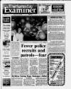 Huddersfield Daily Examiner Saturday 09 January 1988 Page 1