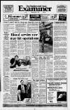 Huddersfield Daily Examiner Monday 11 January 1988 Page 1