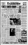 Huddersfield Daily Examiner Monday 07 March 1988 Page 1