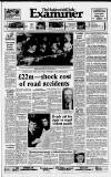 Huddersfield Daily Examiner Tuesday 08 March 1988 Page 1
