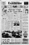 Huddersfield Daily Examiner Wednesday 04 May 1988 Page 1