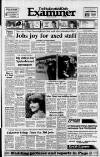 Huddersfield Daily Examiner Monday 06 June 1988 Page 1