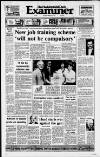 Huddersfield Daily Examiner Thursday 01 September 1988 Page 1