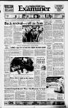 Huddersfield Daily Examiner Friday 04 November 1988 Page 1