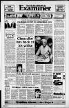 Huddersfield Daily Examiner Monday 07 November 1988 Page 1