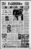 Huddersfield Daily Examiner Thursday 01 December 1988 Page 1