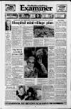 Huddersfield Daily Examiner Tuesday 10 January 1989 Page 1