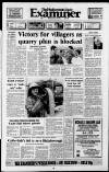 Huddersfield Daily Examiner Monday 16 January 1989 Page 1
