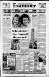 Huddersfield Daily Examiner Friday 03 February 1989 Page 1