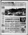 Huddersfield Daily Examiner Saturday 25 February 1989 Page 1