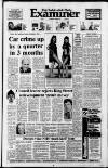 Huddersfield Daily Examiner Wednesday 05 April 1989 Page 1