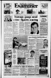 Huddersfield Daily Examiner Thursday 06 April 1989 Page 1
