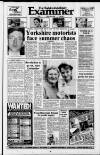 Huddersfield Daily Examiner Friday 07 April 1989 Page 1
