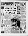 Huddersfield Daily Examiner Saturday 08 April 1989 Page 1