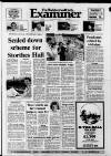 Huddersfield Daily Examiner Tuesday 18 July 1989 Page 1