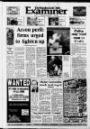 Huddersfield Daily Examiner Wednesday 16 August 1989 Page 1