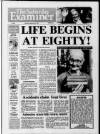 Huddersfield Daily Examiner Saturday 02 September 1989 Page 1