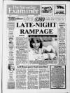 Huddersfield Daily Examiner Saturday 30 September 1989 Page 1