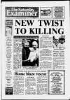 Huddersfield Daily Examiner Saturday 13 January 1990 Page 1