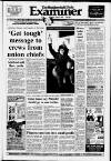 Huddersfield Daily Examiner Wednesday 17 January 1990 Page 1