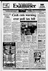Huddersfield Daily Examiner Friday 19 January 1990 Page 1