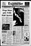 Huddersfield Daily Examiner Wednesday 14 March 1990 Page 1
