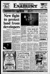 Huddersfield Daily Examiner Friday 16 March 1990 Page 1