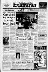 Huddersfield Daily Examiner Wednesday 18 April 1990 Page 1