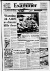 Huddersfield Daily Examiner Thursday 05 July 1990 Page 1
