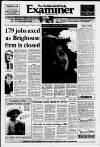 Huddersfield Daily Examiner Wednesday 01 August 1990 Page 1