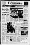 Huddersfield Daily Examiner Wednesday 08 August 1990 Page 1