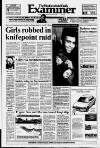 Huddersfield Daily Examiner Monday 08 October 1990 Page 1