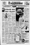Huddersfield Daily Examiner Tuesday 09 October 1990 Page 1