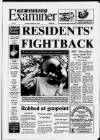 Huddersfield Daily Examiner Saturday 10 November 1990 Page 1