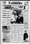 Huddersfield Daily Examiner Tuesday 13 November 1990 Page 1