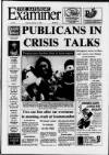 Huddersfield Daily Examiner Saturday 17 November 1990 Page 1