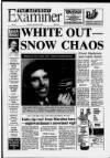 Huddersfield Daily Examiner Saturday 08 December 1990 Page 1