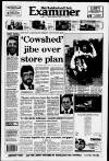 Huddersfield Daily Examiner Monday 02 September 1991 Page 1