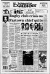 Huddersfield Daily Examiner Wednesday 06 November 1991 Page 1