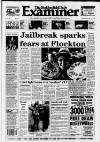 Huddersfield Daily Examiner Tuesday 14 January 1992 Page 1