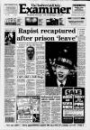 Huddersfield Daily Examiner Wednesday 15 January 1992 Page 1
