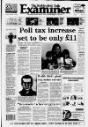 Huddersfield Daily Examiner Tuesday 04 February 1992 Page 1