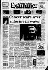 Huddersfield Daily Examiner Wednesday 15 July 1992 Page 1