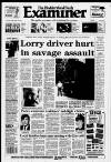 Huddersfield Daily Examiner Tuesday 01 September 1992 Page 1