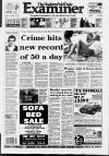 Huddersfield Daily Examiner Tuesday 05 January 1993 Page 1
