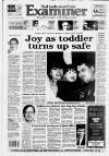 Huddersfield Daily Examiner Thursday 21 January 1993 Page 1