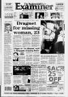 Huddersfield Daily Examiner Monday 25 January 1993 Page 1