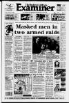 Huddersfield Daily Examiner Friday 19 February 1993 Page 1