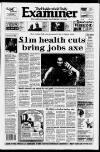 Huddersfield Daily Examiner Friday 26 February 1993 Page 1